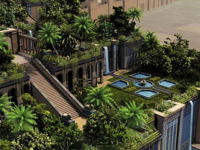 Les jardins suspendus de Babylone
